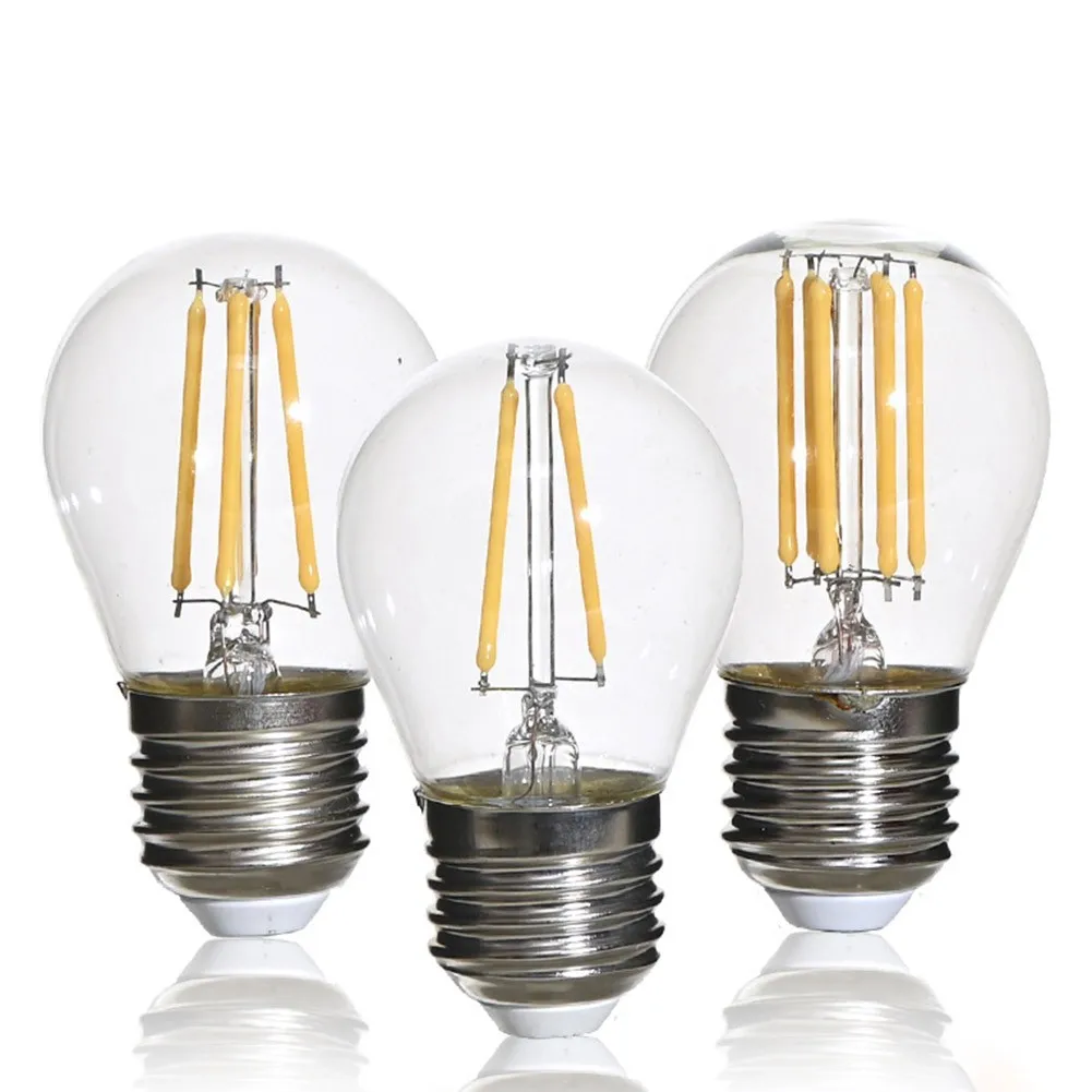 G45 E27 2700K Clear Light Transparent Led Bulb Warm White Light Retro Nostalgia For Home Decoration Tools
G45 E27 2700K Clear Light Transparent Led Bulb Warm White Light Retro Nostalgia For Home Decoration Tools