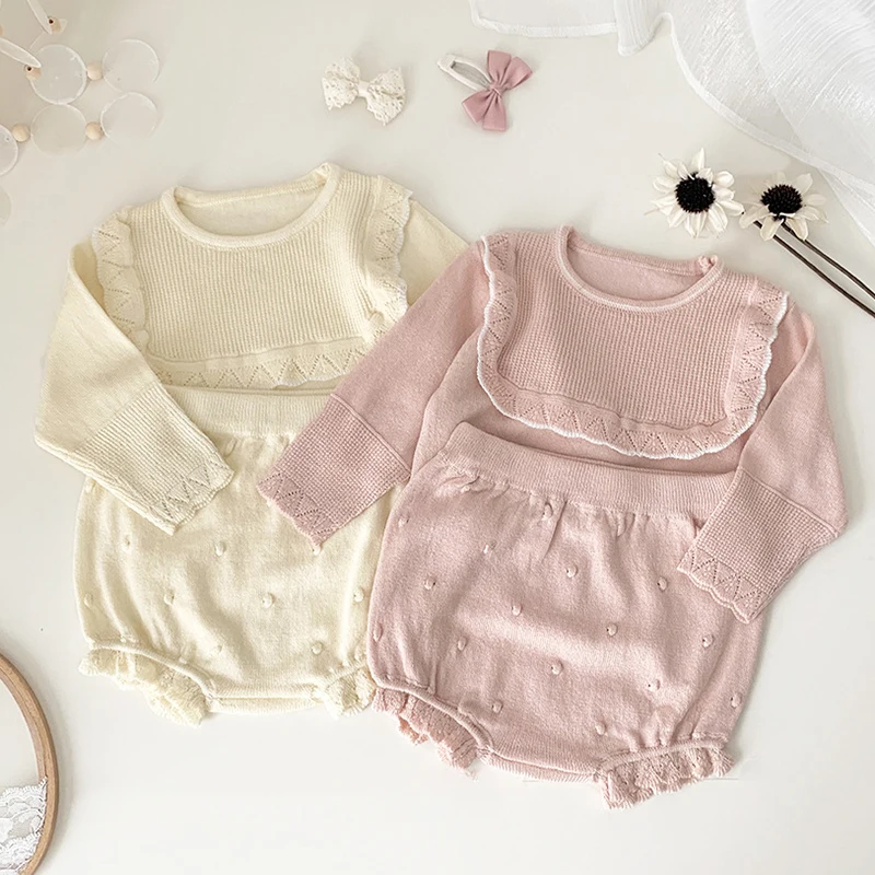 Autumn Spring Toddler Baby Girl Clothes Suit Long Sleeved Solid Color Pullover Sweater+PP Shorts Infant Baby Girls Clothing Set
Autumn Spring Toddler Baby Girl Clothes Suit Long Sleeved Solid Color Pullover Sweater+PP Shorts Infant Baby Girls Clothing Set