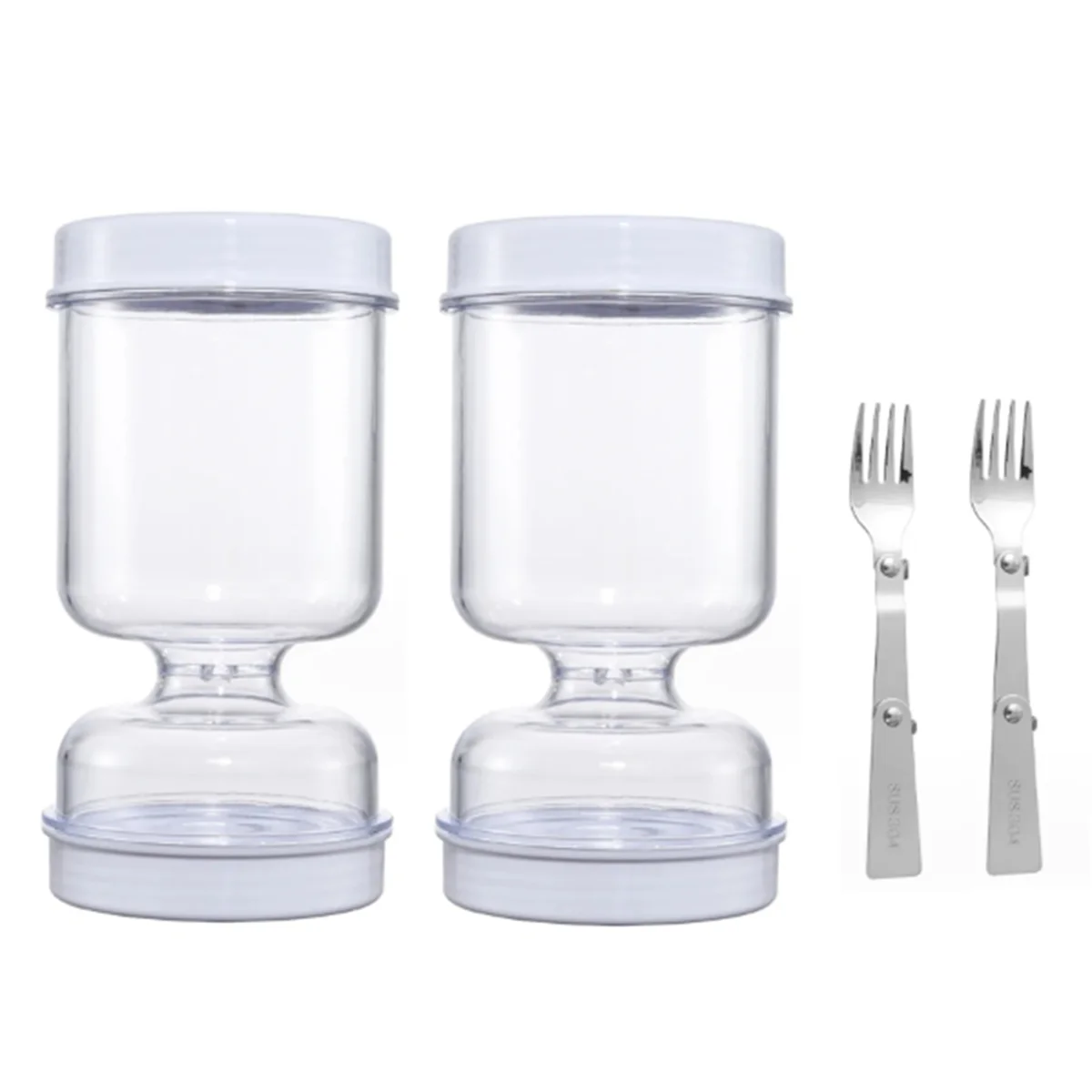 2Pack Pickle and Olive Hourglass Jar with Strainer Flip Olive Hourglass Jar for Wet and Dry ,Juice Separator 
2Pack Pickle and Olive Hourglass Jar with Strainer Flip Olive Hourglass Jar for Wet and Dry ,Juice Separator