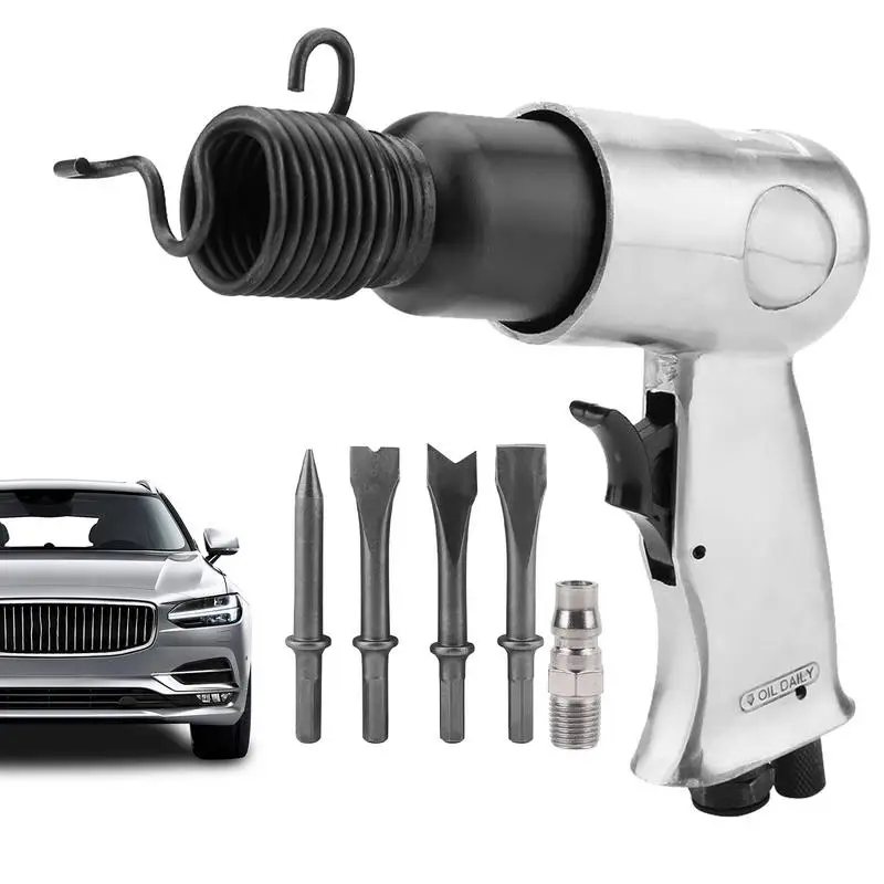 Air Hammer Kit 4Pcs Chisel Set 150mm Short Barrel Air Hammer Anti Vibration Power Pneumatic Chisels Tool For Machine Maintenance
Air Hammer Kit 4Pcs Chisel Set 150mm Short Barrel Air Hammer Anti Vibration Power Pneumatic Chisels Tool For Machine Maintenance