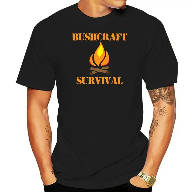 

Men's Bushcraft and Survival t shirt Customized cotton S-3xl Standard Sunlight New Style Spring Letter shirt
