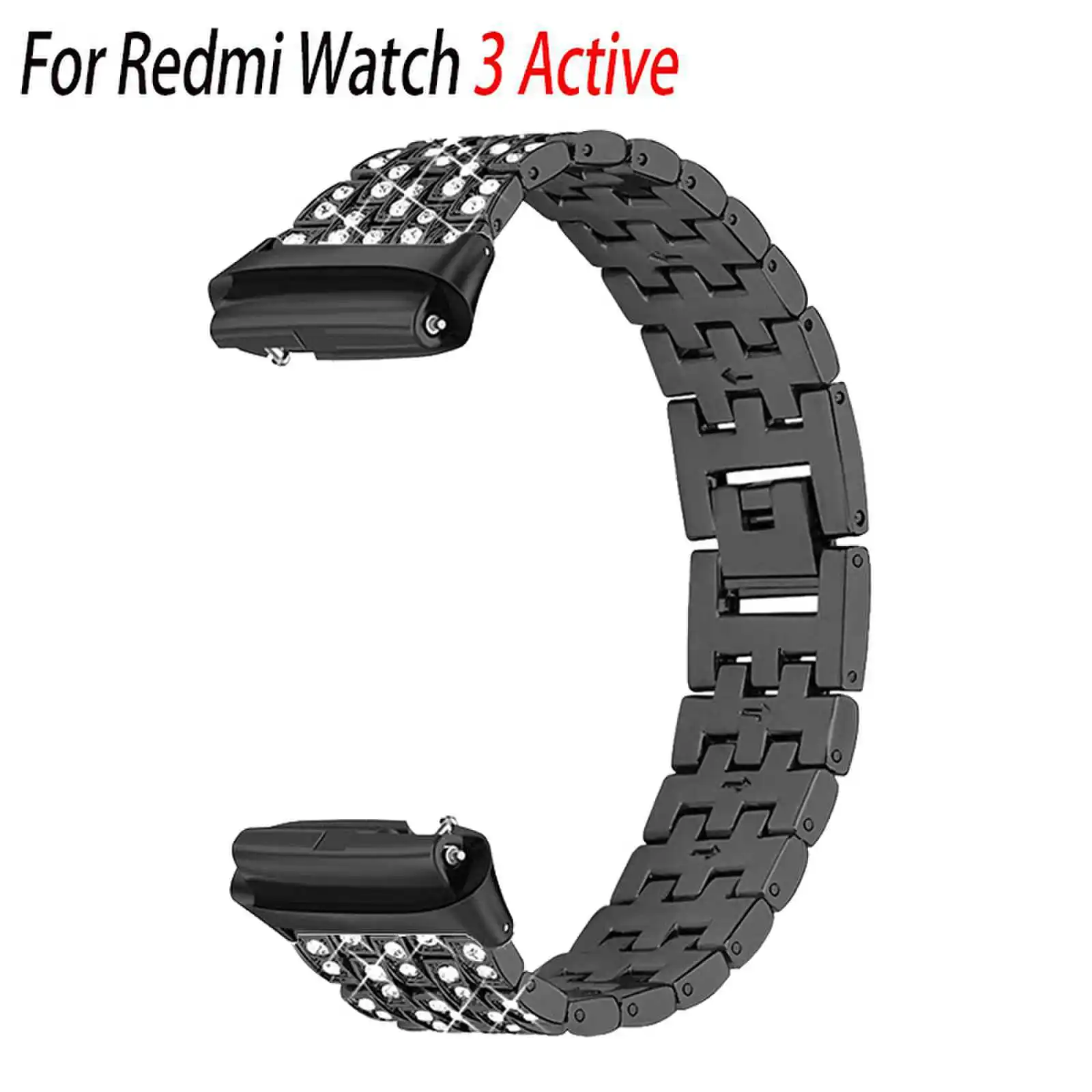 Stainless Steel Strap For Redmi Watch 3 Active / 2 Lite Smart Watch Band Diamond Bracelet Metal Mi Watch lite Watchband Correa
Stainless Steel Strap For Redmi Watch 3 Active / 2 Lite Smart Watch Band Diamond Bracelet Metal Mi Watch lite Watchband Correa