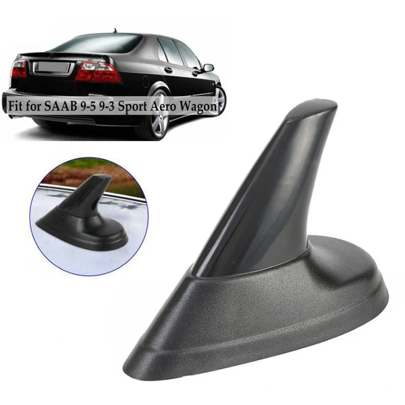 

1PCS Fin Aerial Black Look Fin Aerial Dummy Antenna Fit For AERO SAAB 9-3 9-5 93 95 Vehicle Antenna JC-887 Exterior Accessorie