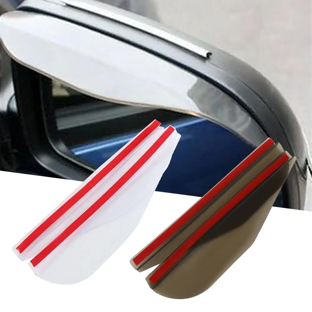 

High quality Shade Cover Protector Guard Weatherstrip Rain Eyebrow Car Rear View Mirror Sticker Auto Mirror Rain Shield