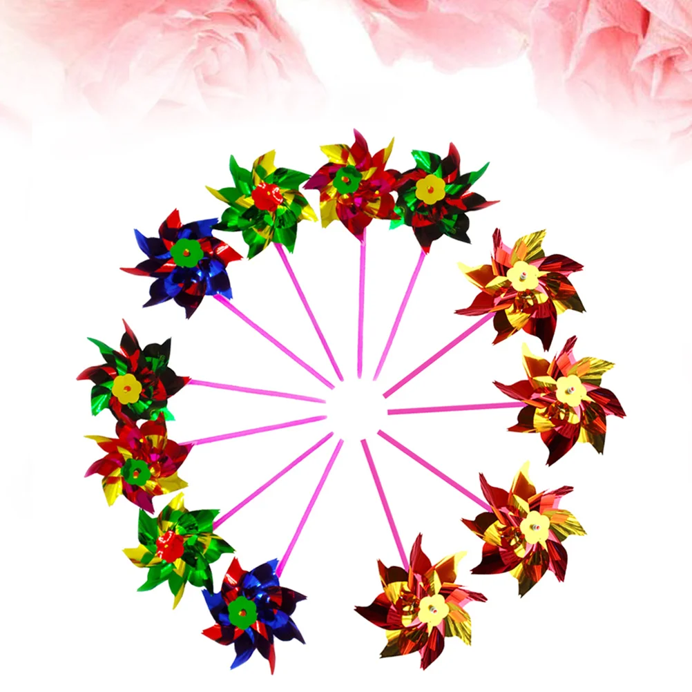 20pcs Colorful Plastic Pinwheel DIY Small Windmill Toy Set Beautiful Windmill Toy for Kid Student Child (Random Color)
20pcs Colorful Plastic Pinwheel DIY Small Windmill Toy Set Beautiful Windmill Toy for Kid Student Child (Random Color)