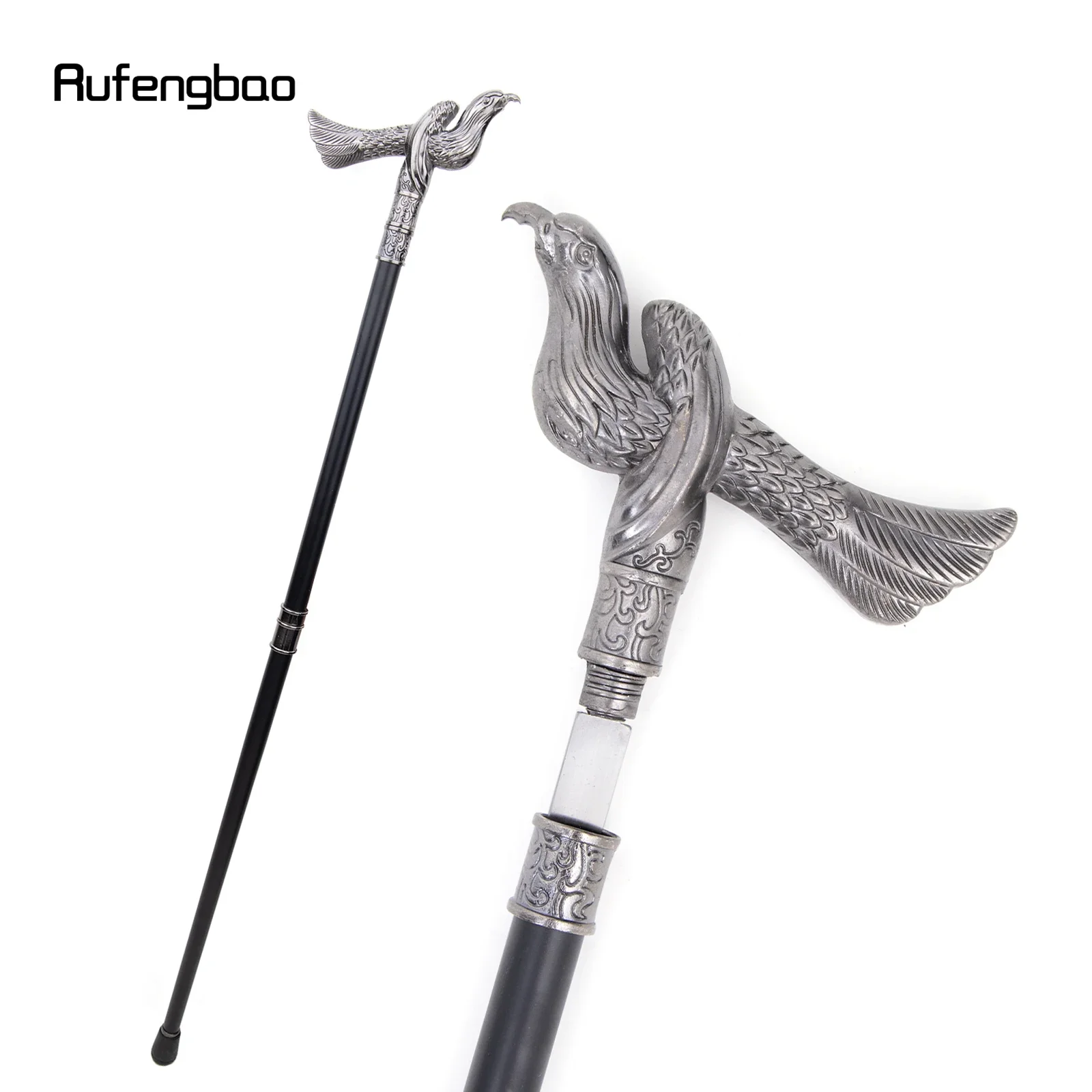 

Bird Walking Stick with 26cm Hidden Sword Self Defense Fashion Cane Sword Cosplay Crosier Vampire Stick 93cm