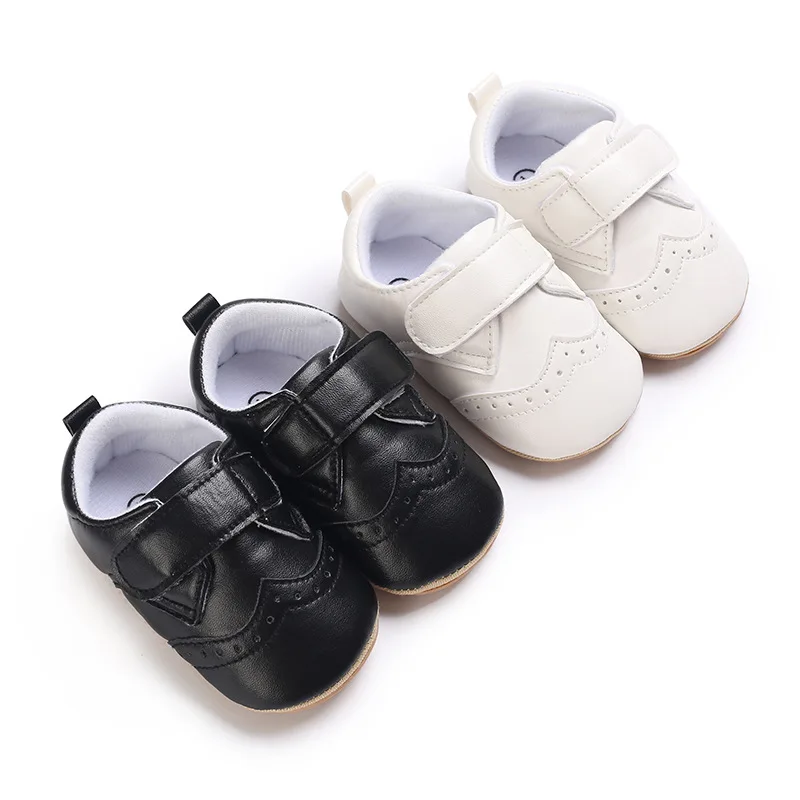 

Обувь для маленьких мальчиков и девочек 0-12 месяцев, повседневная спортивная обувь на мягкой подошве, для прогулок, обувь для первых шагов из искусственной кожи, весна-осень