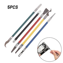 5pcs/Set Phone Repair Tools Kit Removal Crowbar Metal Remover Tool For Dismantling Phone CPU Chip Hand Tools Set
5pcs/Set Phone Repair Tools Kit Removal Crowbar Metal Remover Tool For Dismantling Phone CPU Chip Hand Tools Set