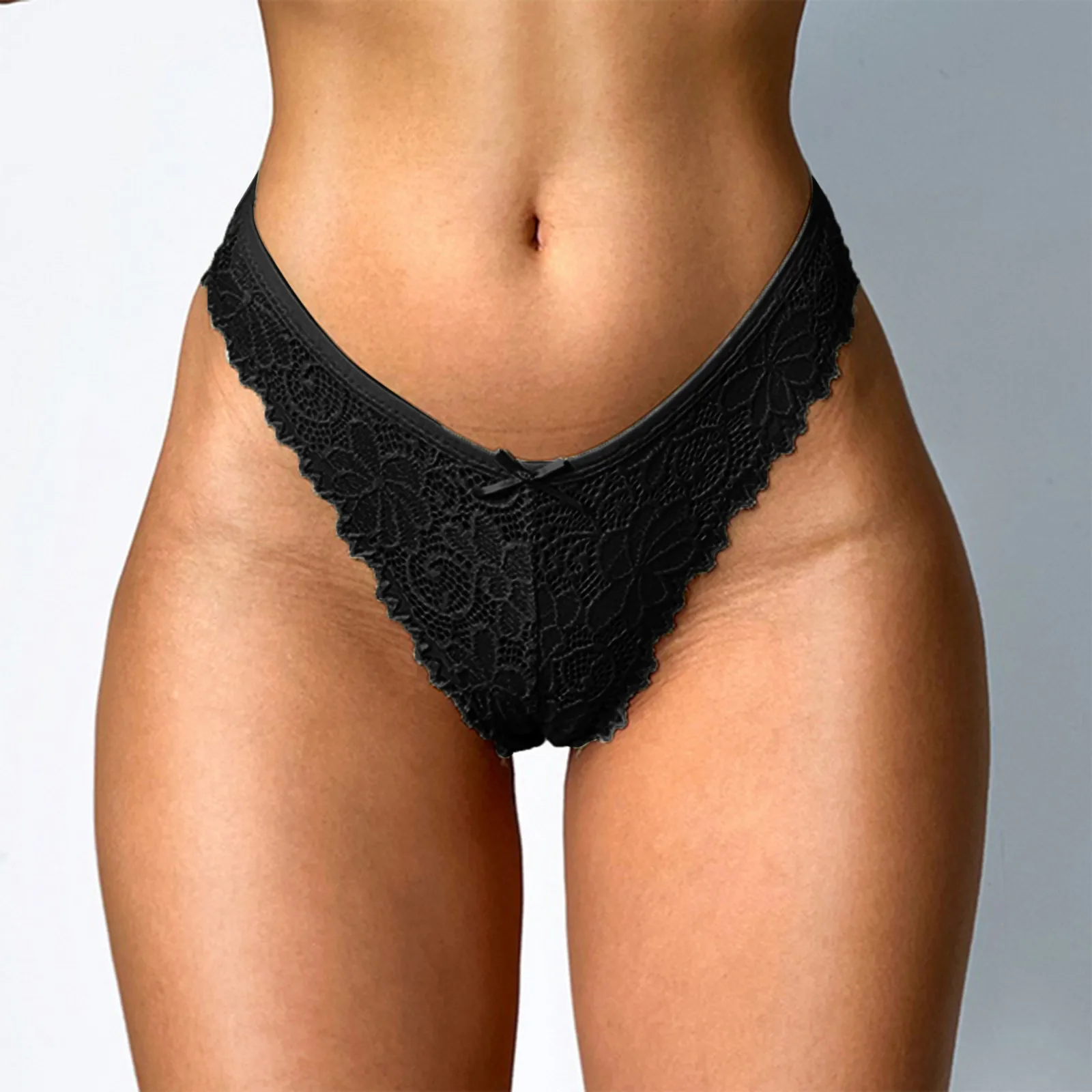 

Women Sexy Floral Hollow Out Lace Panty Sexy Perspective Intimate Female Underpant Women'S Sexy Lace Panties Low-Waist Briefs