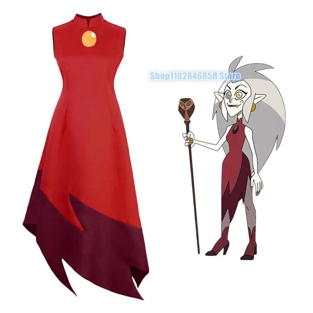 Anime The Owl Cos House Season Cosplay Costume Edalyn Red Dress Set Halloween Costumes for Women
Anime The Owl Cos House Season Cosplay Costume Edalyn Red Dress Set Halloween Costumes for Women