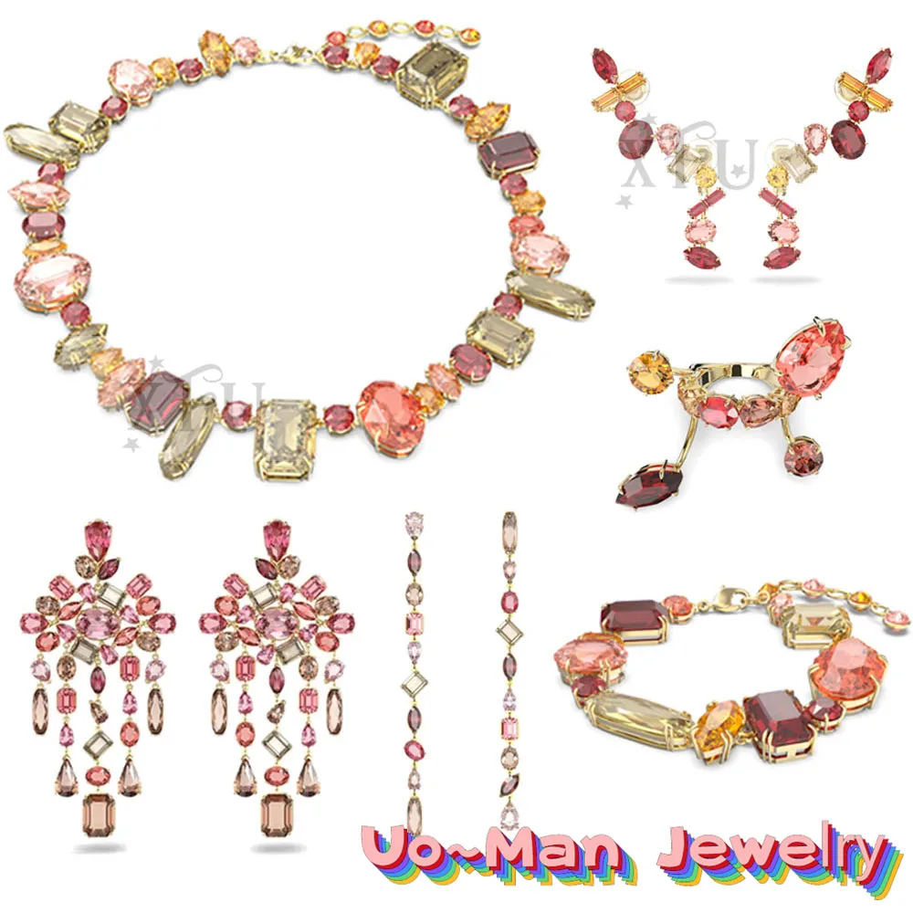 XFU Original 2023 Jewelry Set Charm Bella Crystal Pendant Earrings Women's Bracelet Necklace Ring High Quality with Logo
XFU Original 2023 Jewelry Set Charm Bella Crystal Pendant Earrings Women's Bracelet Necklace Ring High Quality with Logo