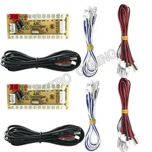 PC USB Zero Delay Encoder Circuit Board Diy Kit Led Push Button Joystick 2.8mm 4.8mm 5Pin Cable Arcade DIY Projects
PC USB Zero Delay Encoder Circuit Board Diy Kit Led Push Button Joystick 2.8mm 4.8mm 5Pin Cable Arcade DIY Projects