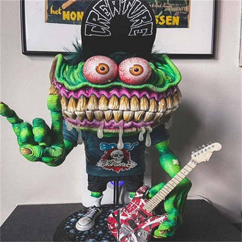 Halloween Angry Big Mouth Resin Sculptures Monster Statue Scary Monster Crafts Outdoor Indoor Decorative Figurine Decor Statues
Halloween Angry Big Mouth Resin Sculptures Monster Statue Scary Monster Crafts Outdoor Indoor Decorative Figurine Decor Statues