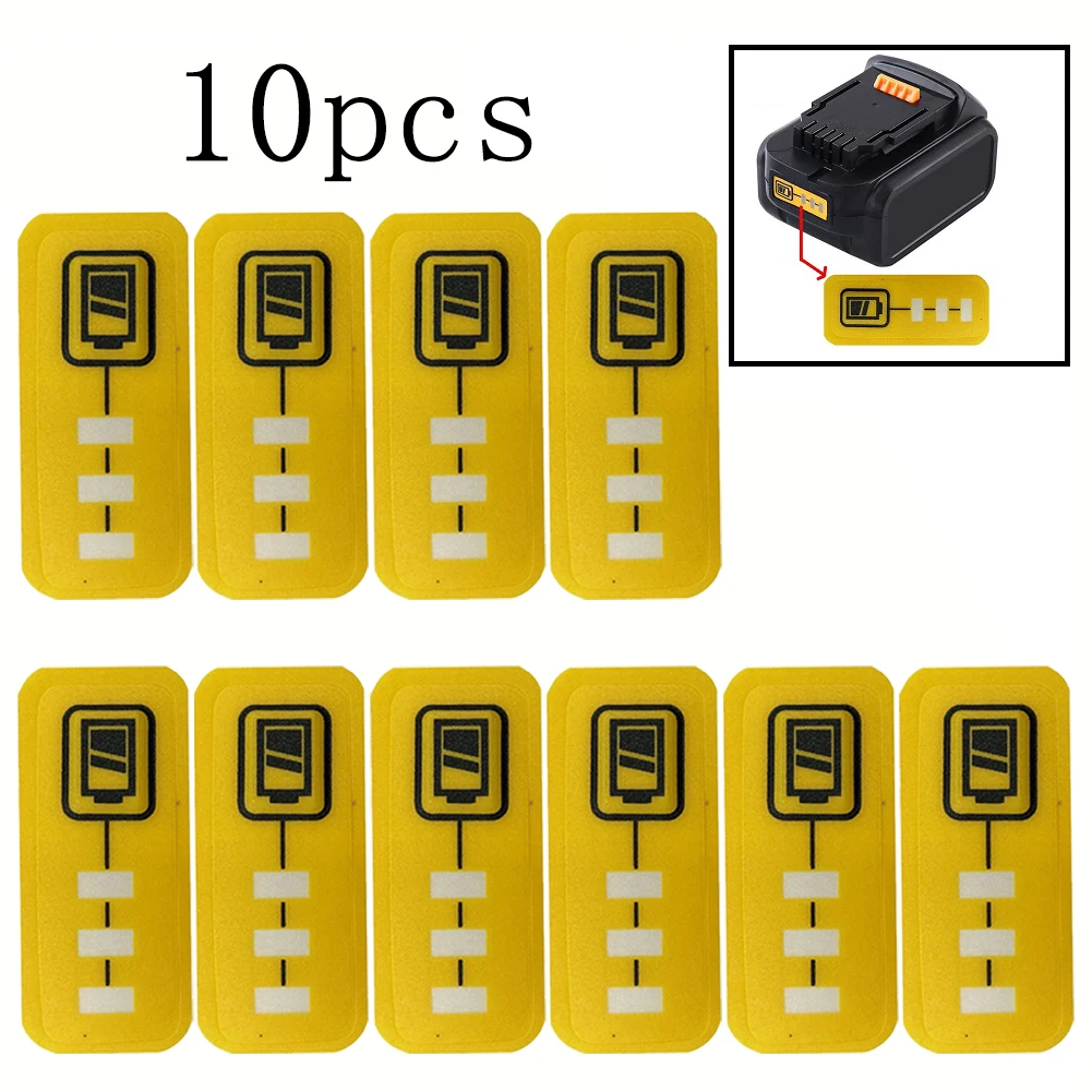 20 10PCS DCB200 Battery Capacity LED Key Sticker Label For De-Walt 18V DCB140 DCB182 Wear-resistant Replacement Stickers
20 10PCS DCB200 Battery Capacity LED Key Sticker Label For De-Walt 18V DCB140 DCB182 Wear-resistant Replacement Stickers