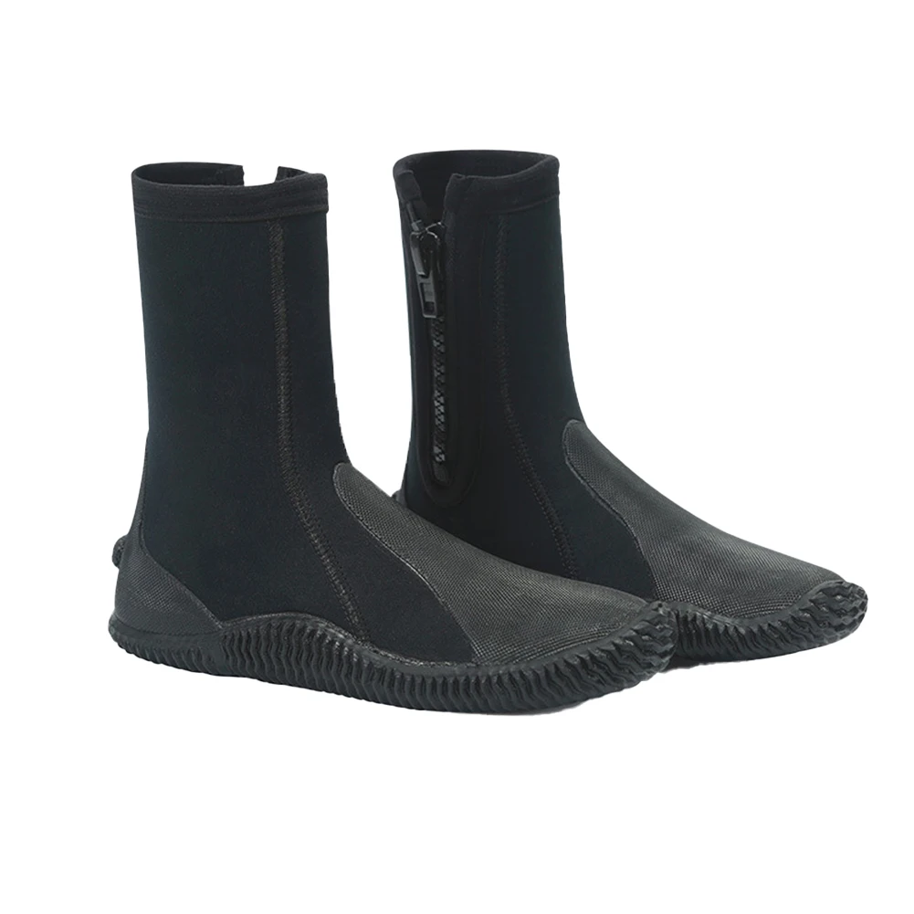 

Sailing Neoprene Shoes Protection Zip Dive High Cut Boots Better Feel Blind Stitching Process Comfortable And Toe Protection