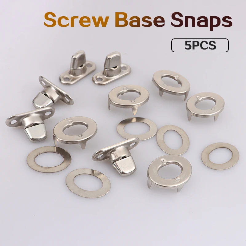 5 Sets Copper Screw Base Snaps Turn Button Boat Cover Enclosure Eyelet Canvas Snap Fastener Marine Boat Yacht Fixing
5 Sets Copper Screw Base Snaps Turn Button Boat Cover Enclosure Eyelet Canvas Snap Fastener Marine Boat Yacht Fixing