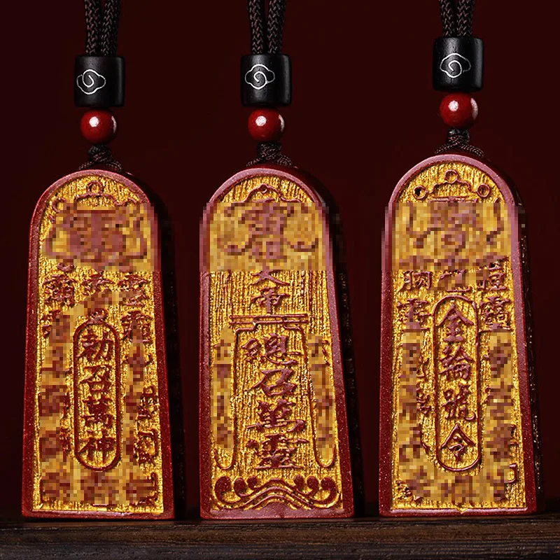 Raw Ore Cinnabar Five-Thunder Order Pendant Purple Gold Sand Taoist Pendant Wearing Token Portable Wholesale
Raw Ore Cinnabar Five-Thunder Order Pendant Purple Gold Sand Taoist Pendant Wearing Token Portable Wholesale