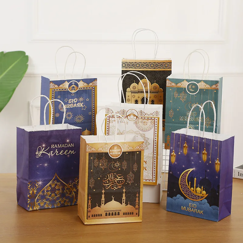 10pcs Candy Ramadan Festival Muslim Malaysia Party Gift Packaging Party Handy Gift Kraft Paper Handbag Wholesale EID New Year
10pcs Candy Ramadan Festival Muslim Malaysia Party Gift Packaging Party Handy Gift Kraft Paper Handbag Wholesale EID New Year