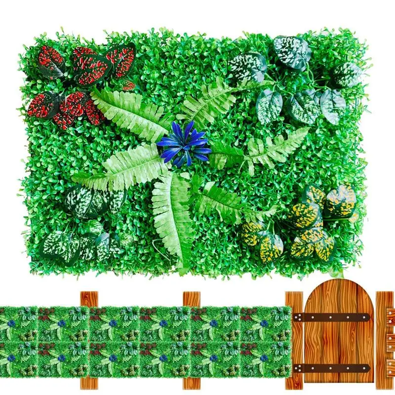 

Faux Ivy Privacy Fence Grass Privacy Screen Balcony Back-Artificial Leaf Vine Hedge Outdoor Decor-Garden Backyard Decoration