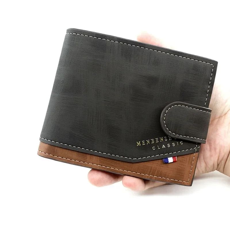 Brand Men Wallet Hasp Three Fold Male Clutch Bag Zipper Coin Pocket Vintage Money Purses New Card Holder Purse Cartera Hombre
Brand Men Wallet Hasp Three Fold Male Clutch Bag Zipper Coin Pocket Vintage Money Purses New Card Holder Purse Cartera Hombre