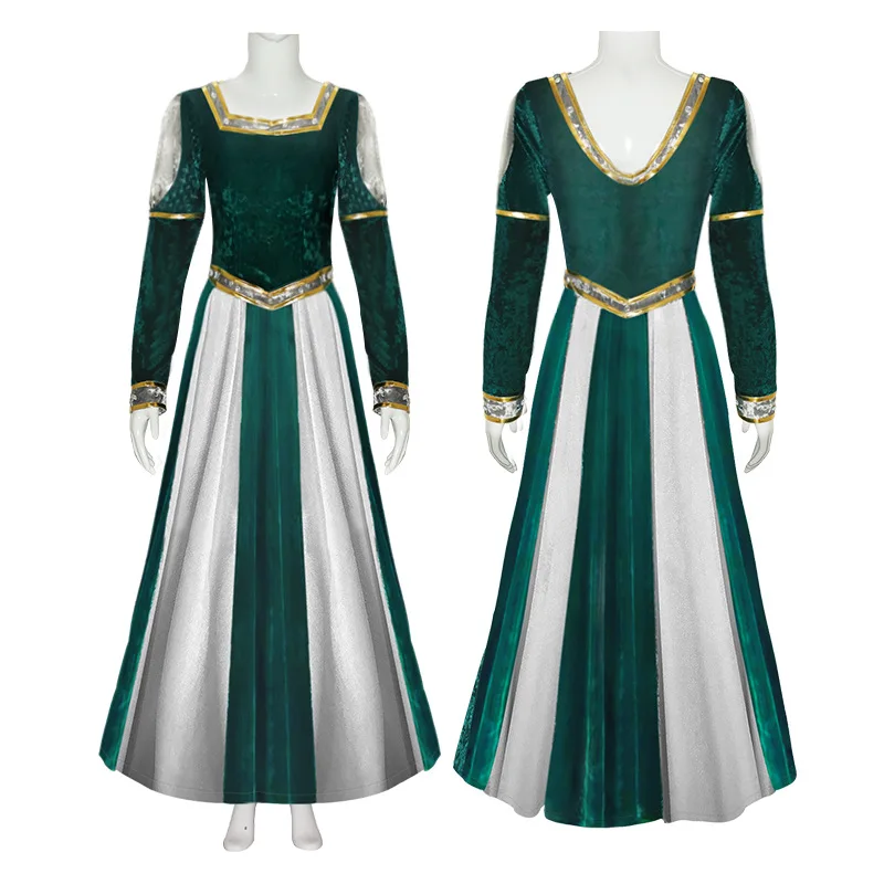 Retro Medieval Costume Dark Green Aristocratic Palace Dress Halloween Costume Adult Stage Performance Clothing Dress
Retro Medieval Costume Dark Green Aristocratic Palace Dress Halloween Costume Adult Stage Performance Clothing Dress
