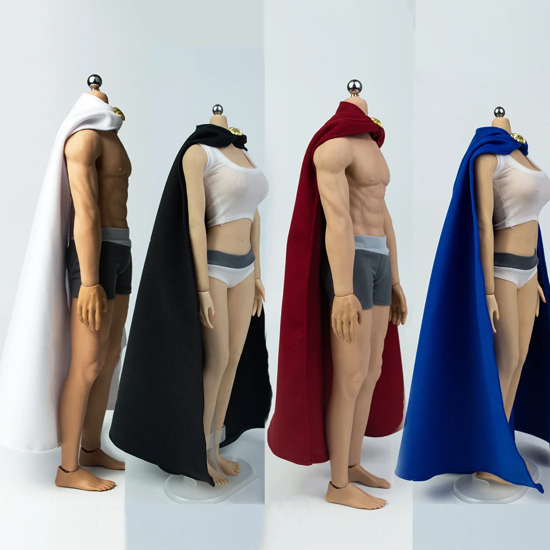 

1/6 Scale Soldier Doll Accessories Ancient Cape King Cloak Model for 12" Action Figure Body Model