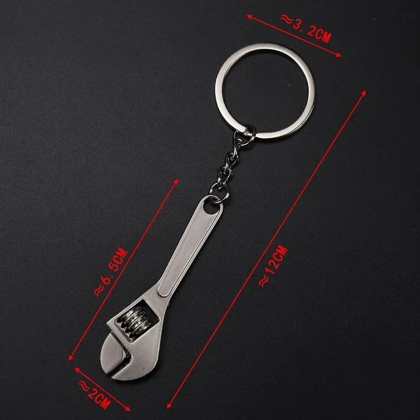 Practical Wrench Spanner Key Chain Fine Workmanship Hand Tool Adjustable Adjustable Wrench Attractive Appearance
Practical Wrench Spanner Key Chain Fine Workmanship Hand Tool Adjustable Adjustable Wrench Attractive Appearance
