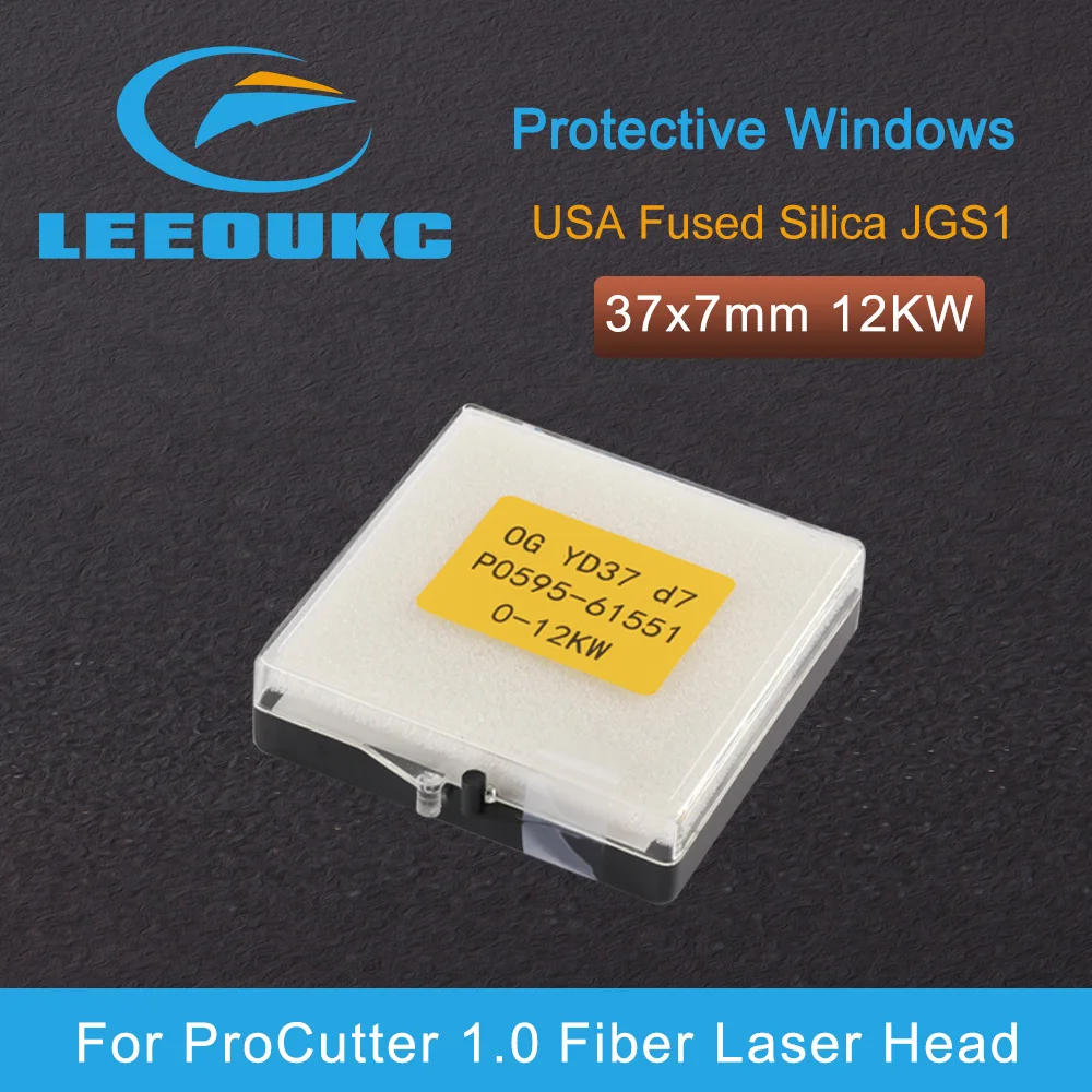 High Power Protective Windows Fiber Laser Optical mirrors 37*7mm P0595-61551 P0595-58601 12KW Used For ProCutter/Raytools Head
High Power Protective Windows Fiber Laser Optical mirrors 37*7mm P0595-61551 P0595-58601 12KW Used For ProCutter/Raytools Head