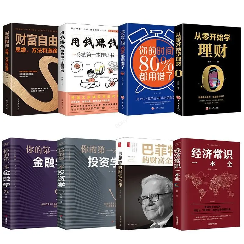 A Full Set of 8 Copies of Genuine Wealth Free Money Making, 80% of Your Time Is Wrong with Personal Finance Books
A Full Set of 8 Copies of Genuine Wealth Free Money Making, 80% of Your Time Is Wrong with Personal Finance Books