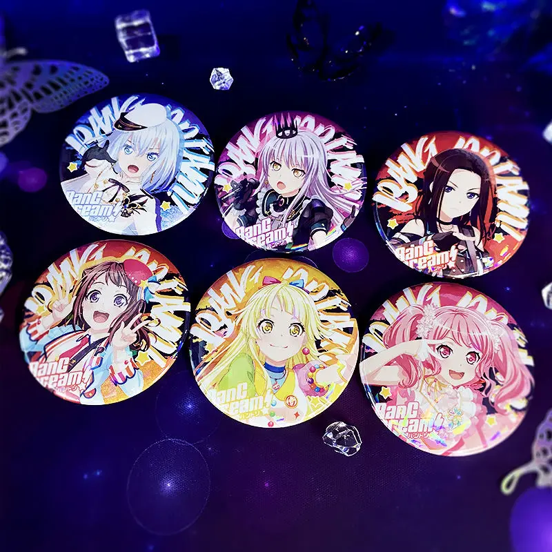 BanG Dream Anime Badge Saya Yamabuki Toyama Kasumi 58mm Round Brooch Cartoon Goods Collection Kawaii Bag Ornament Accessories
BanG Dream Anime Badge Saya Yamabuki Toyama Kasumi 58mm Round Brooch Cartoon Goods Collection Kawaii Bag Ornament Accessories