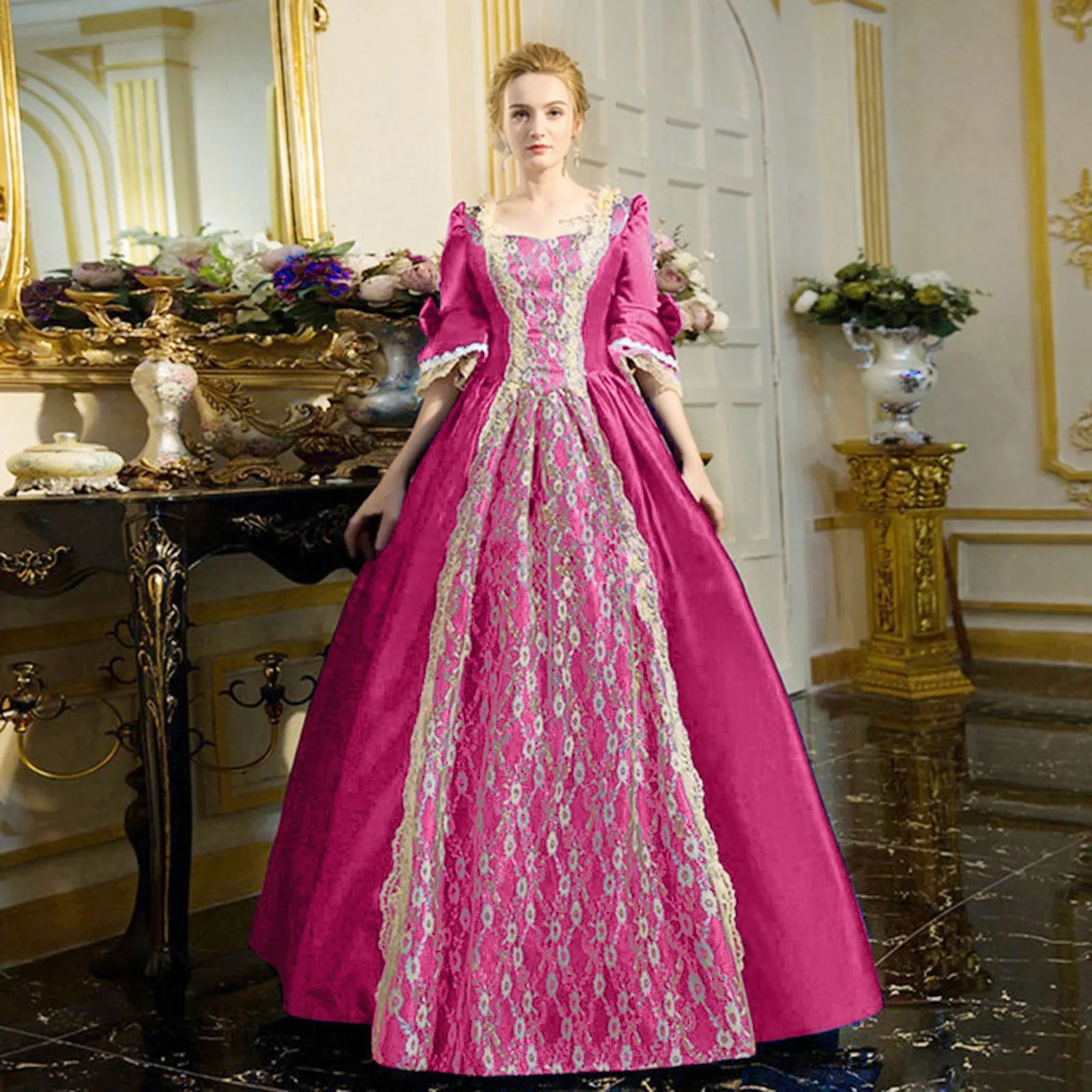 Pink Corset Dress Gothic Cocktail Dresses For Women Fashion Gothic Style Vintage Midi Dress Croset Long Flare Sleeve A
Pink Corset Dress Gothic Cocktail Dresses For Women Fashion Gothic Style Vintage Midi Dress Croset Long Flare Sleeve A
