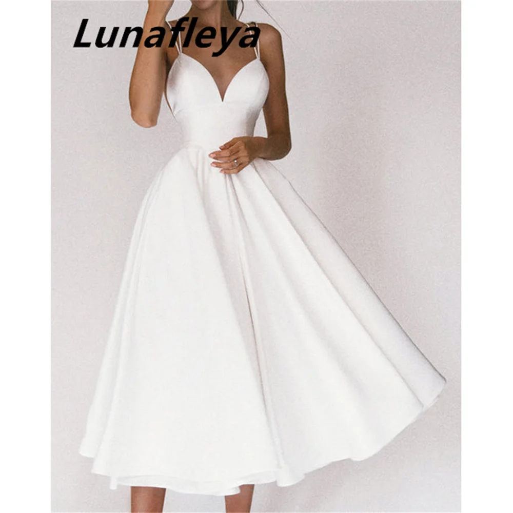 LUNAFLEYA Elegant Sweetheart Formal Dress Evening Dress Knee-Length Women's Backless Prom Dress A-line Summer Party Gown 2024
LUNAFLEYA Elegant Sweetheart Formal Dress Evening Dress Knee-Length Women's Backless Prom Dress A-line Summer Party Gown 2024