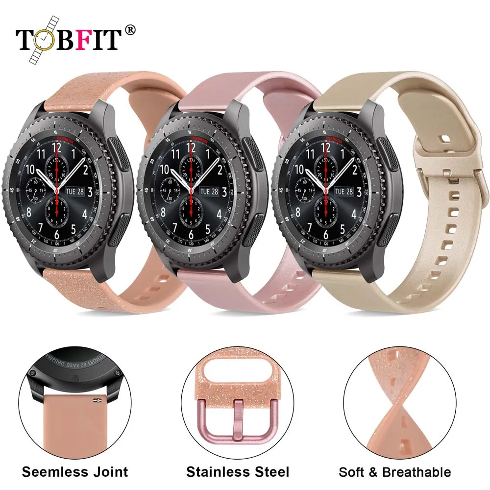 Ремешок силиконовый для Samsung Galaxy 3/4 Classic/Active 2/Gear S2/S3, браслет для Huawei Watch GT2 42 мм, 20 мм 22 мм
Ремешок силиконовый для Samsung Galaxy 3/4 Classic/Active 2/Gear S2/S3, браслет для Huawei Watch GT2 42 мм, 20 мм 22 мм