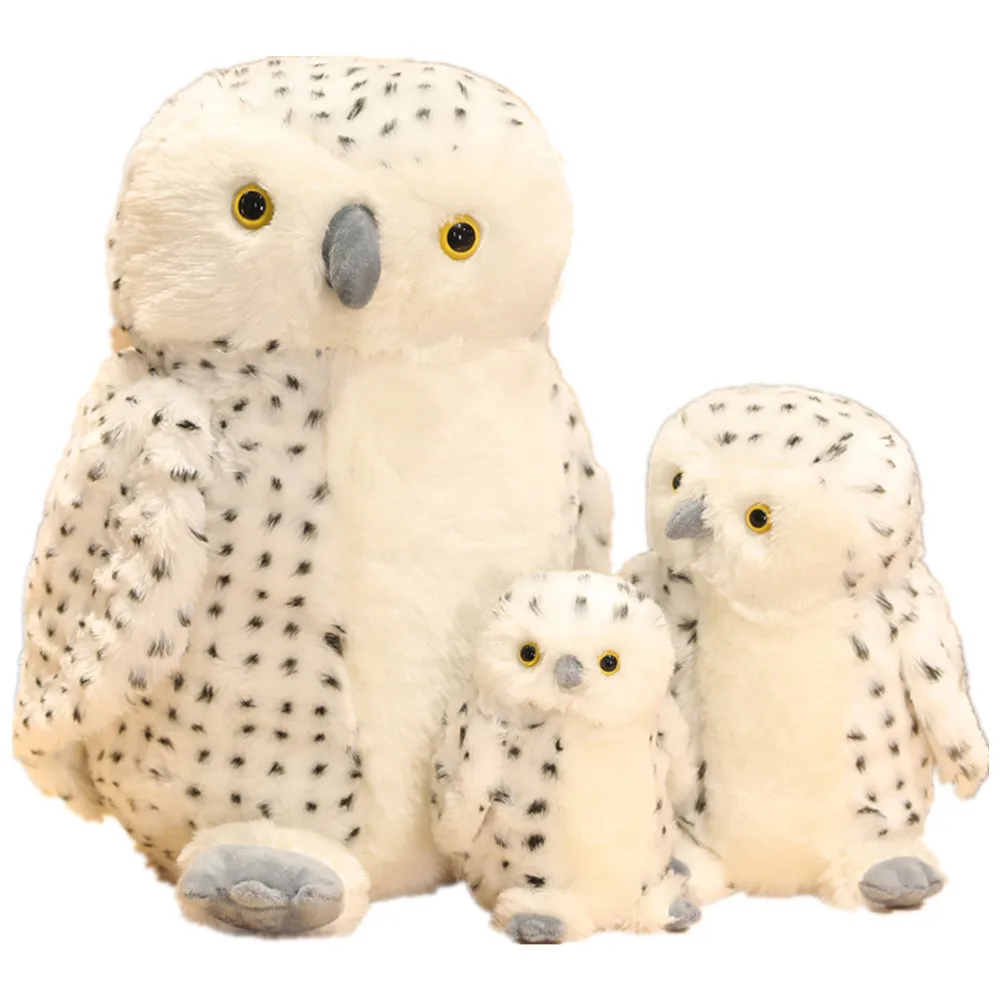 

20/30/50cm Simulation Owl Plush Toys Lovely Dolls Stuffed Soft Nighthawk Pillow Kawaii Home Decor Gift for Children Baby