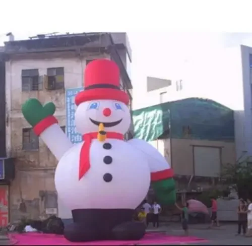 

26' Inflatable Snowman Christmas Holiday Decoration with Blower 110v/220v tech