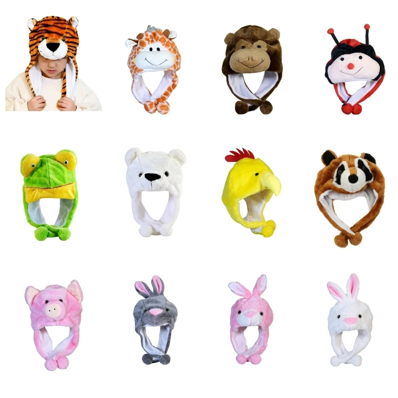 Animal Earflap Hat Bomber Hat Trapper Hat Kids Animal Hats Drama Props For Kids
Animal Earflap Hat Bomber Hat Trapper Hat Kids Animal Hats Drama Props For Kids