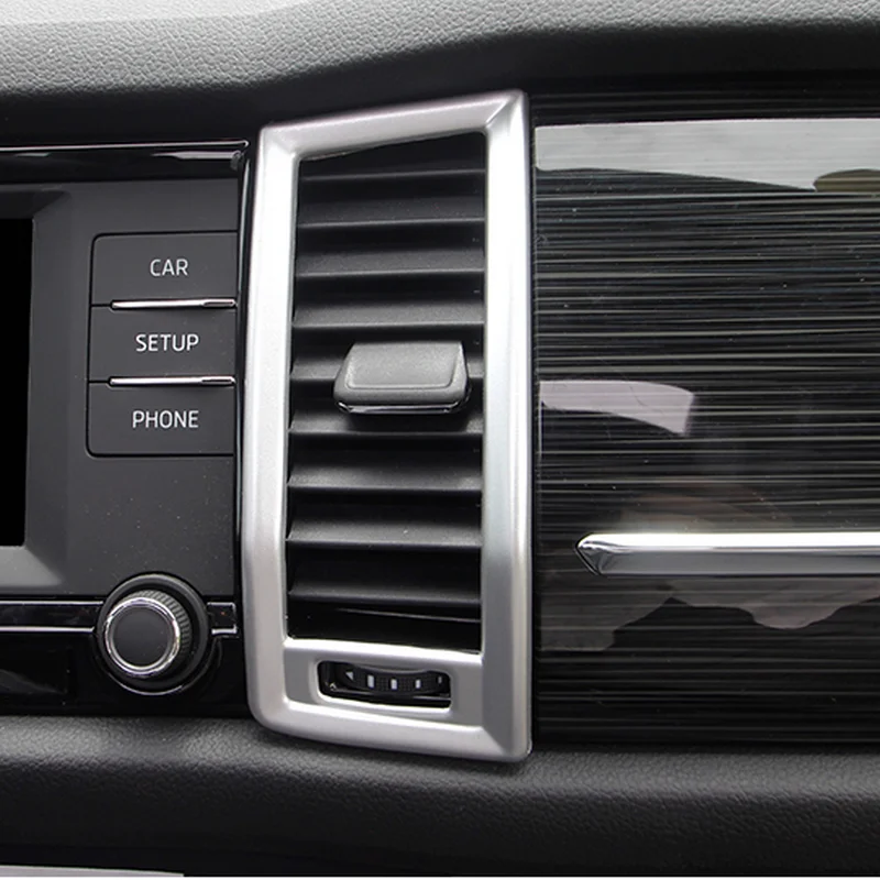 BJMYCYY ABS decorative frame of air conditioner air outlet in the middle of dashboard panel for Skoda Kodiaq 2017-2022
BJMYCYY ABS decorative frame of air conditioner air outlet in the middle of dashboard panel for Skoda Kodiaq 2017-2022