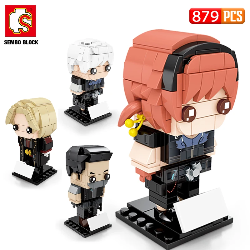 SEMBO BLOCK City Movie Series Simulation Anime Characters Model Set Building Blocks Figures Bricks Toys for Children Gifts
SEMBO BLOCK City Movie Series Simulation Anime Characters Model Set Building Blocks Figures Bricks Toys for Children Gifts