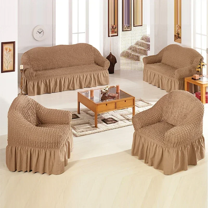 bubbles decor Sofa Cover Fabric Full Coverage Seersucker Skirt Elastic Sofa Cover Four Seasons General Sand Release 1piece
bubbles decor Sofa Cover Fabric Full Coverage Seersucker Skirt Elastic Sofa Cover Four Seasons General Sand Release 1piece