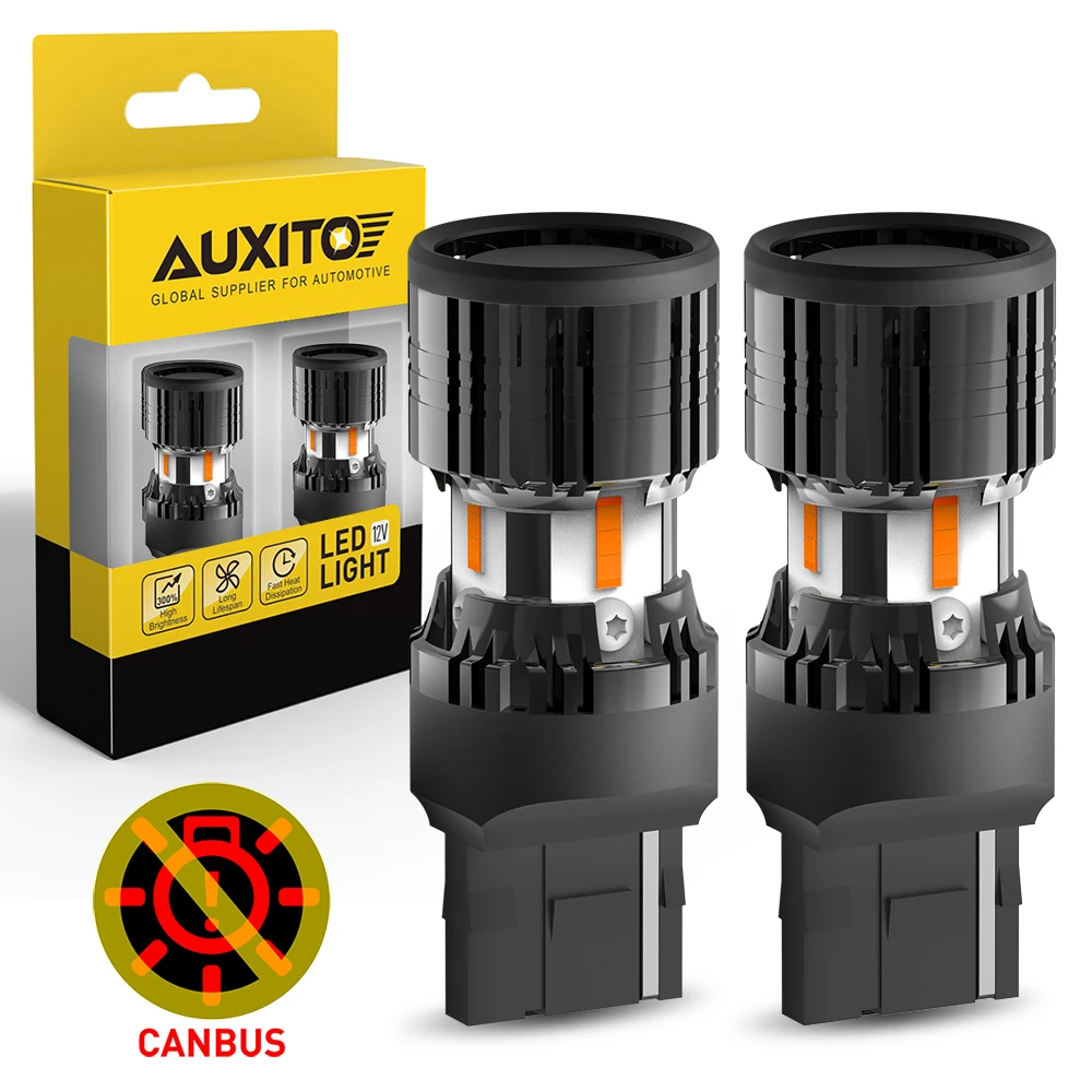 AUXITO 2X Anti Hyper T20 W21W 7440 LED Bulb Strobe Turn Signal Canbus 1156 BAU15S PY21W BA15S P21W LED Light Error Free Amber
AUXITO 2X Anti Hyper T20 W21W 7440 LED Bulb Strobe Turn Signal Canbus 1156 BAU15S PY21W BA15S P21W LED Light Error Free Amber