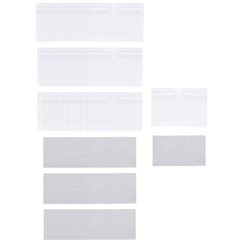 50Pcs Clear Plastic Label Holder Price Tag, Shelf Label Clip Removable Label Holder For Storage Bins Basket Labels
50Pcs Clear Plastic Label Holder Price Tag, Shelf Label Clip Removable Label Holder For Storage Bins Basket Labels