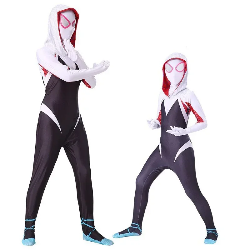 Spider2024 Gwen Stacy косплей костюмы для женщин девочек Zentai 3D стиль боди взрослые дети Хэллоуин одежда комбинезон
Spider2024 Gwen Stacy косплей костюмы для женщин девочек Zentai 3D стиль боди взрослые дети Хэллоуин одежда комбинезон