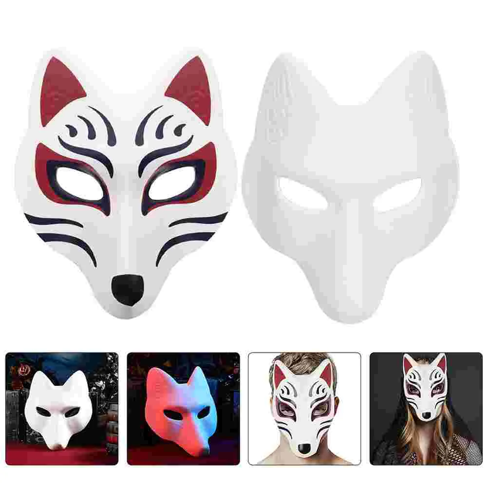 Therian Mask Fox Cat Adults White Blank Hand Painted Animal Face Halloween Cosplay Costume
Therian Mask Fox Cat Adults White Blank Hand Painted Animal Face Halloween Cosplay Costume