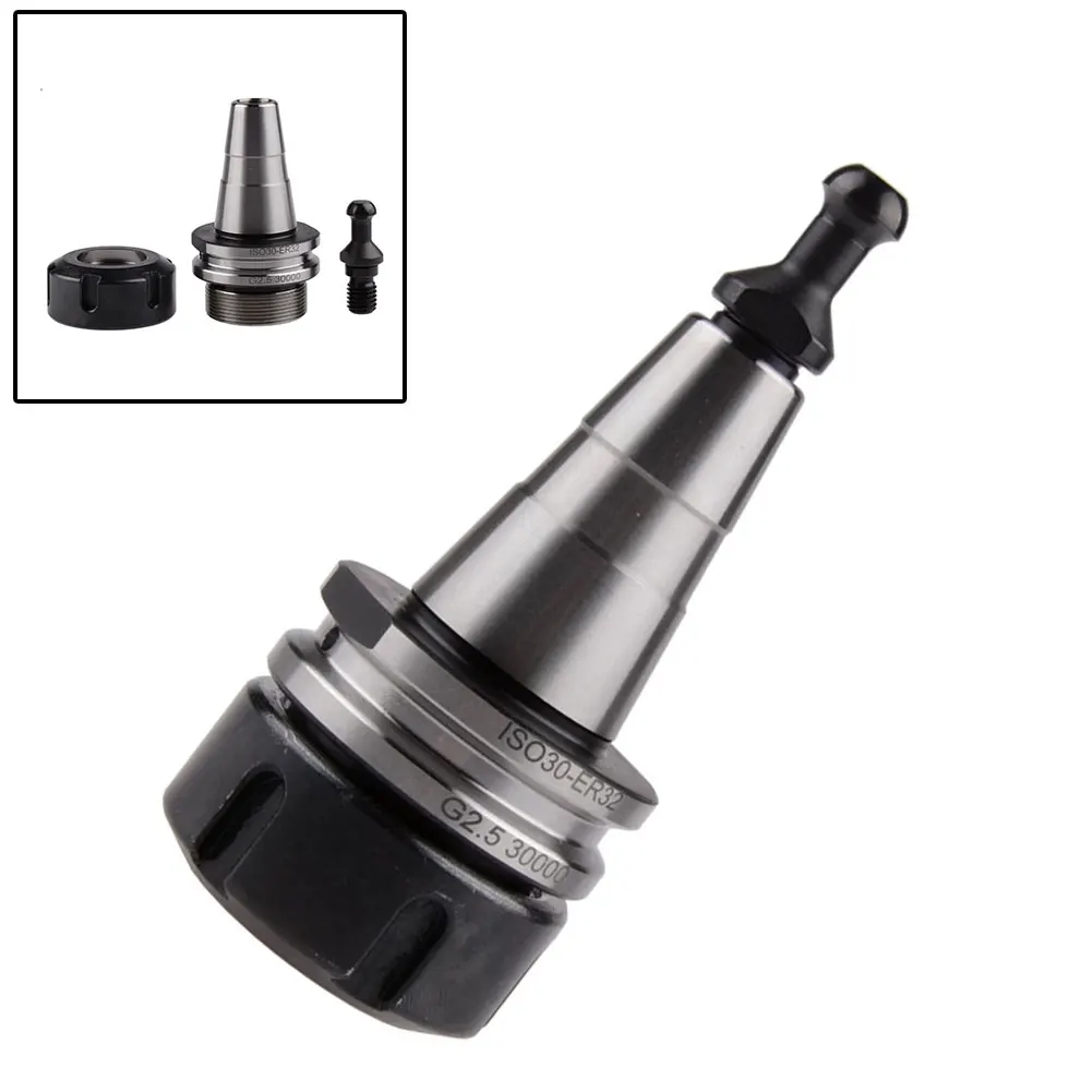 Stainless Steel ISO30 Collet Chuck ER32 45L Balance Collet Chuck 30000RPM CNC Milling Lathe Tool Holder Power Pool
Stainless Steel ISO30 Collet Chuck ER32 45L Balance Collet Chuck 30000RPM CNC Milling Lathe Tool Holder Power Pool