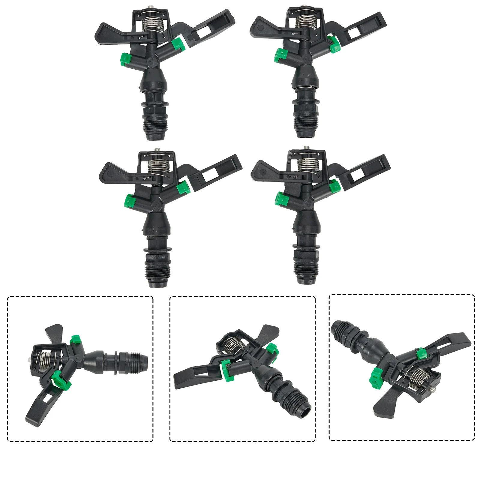 Flower Beds Sprinklers Sprinklers 1/2 Inch 4 Pcs Lawn Irrigation Plastic Rotation Head For Lawns Gardens Patios Black
Flower Beds Sprinklers Sprinklers 1/2 Inch 4 Pcs Lawn Irrigation Plastic Rotation Head For Lawns Gardens Patios Black