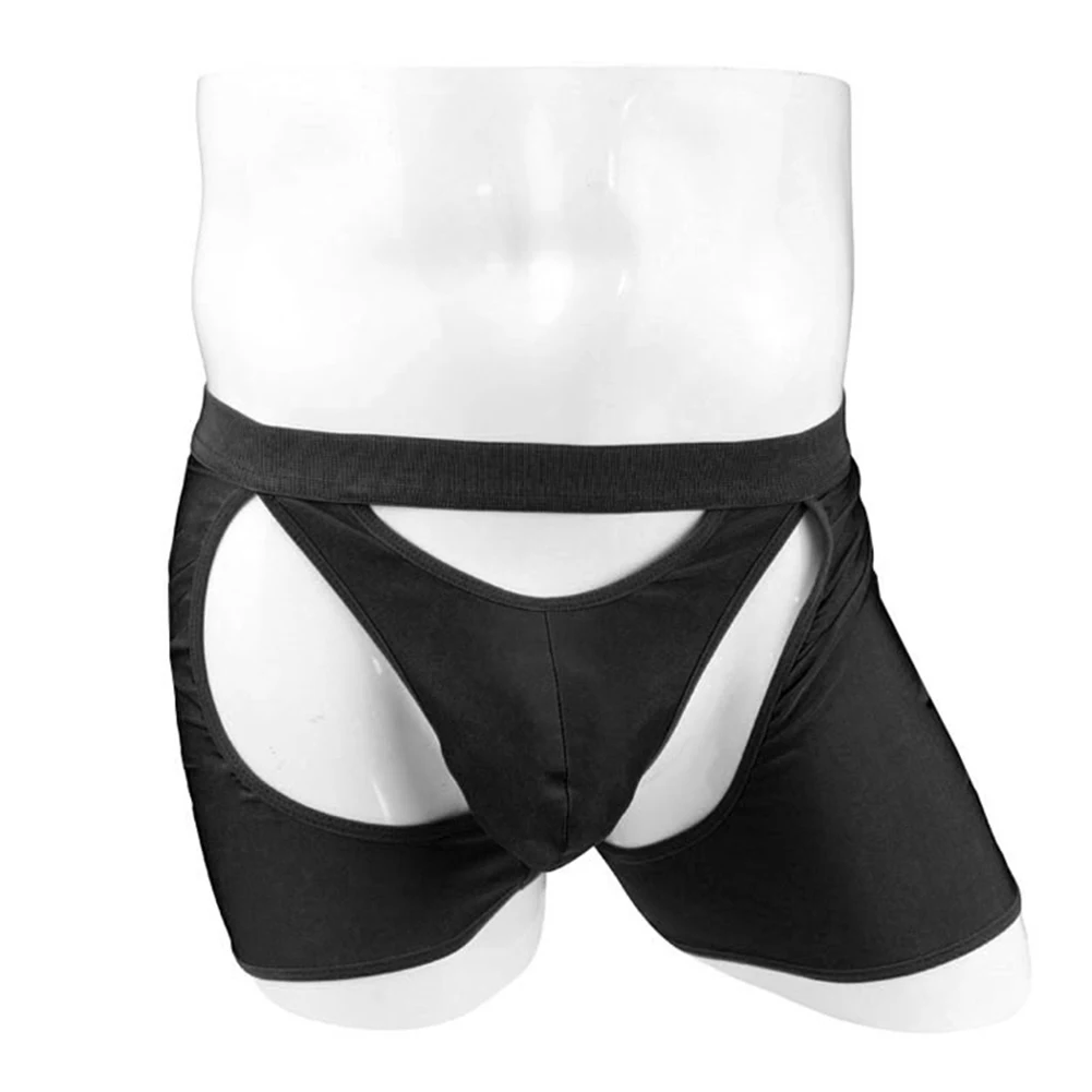 Sexy Men Sheer Lingerie Bugle Pouch Thong T-Panties Boxer Briefs Loose Hollow Out Shorts Middle Waist Underwear Knickers Panties
Sexy Men Sheer Lingerie Bugle Pouch Thong T-Panties Boxer Briefs Loose Hollow Out Shorts Middle Waist Underwear Knickers Panties