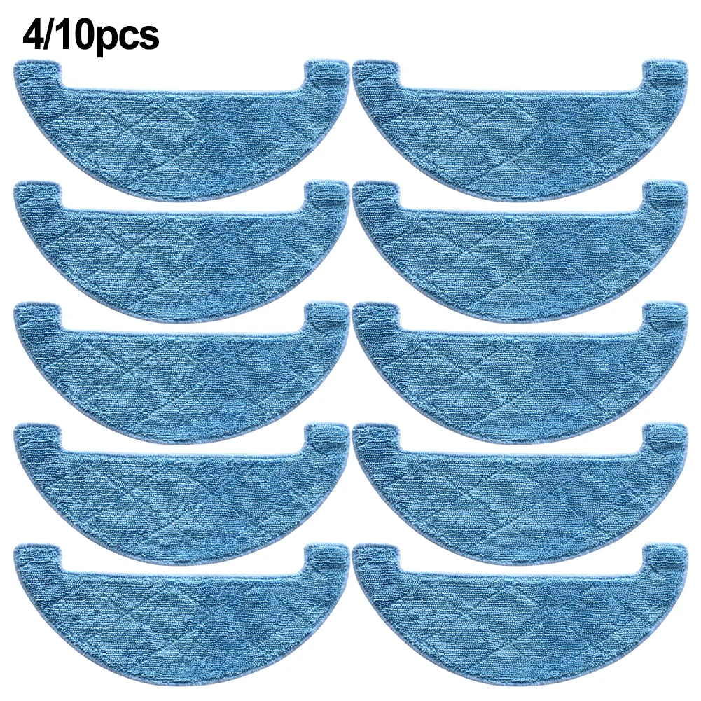 

4/10Pcs Mop Cloth Rag For For Falco For Smart 2515/90000 Robot Vacuum Cleaner Parts Household Cleaning Tools Accessories