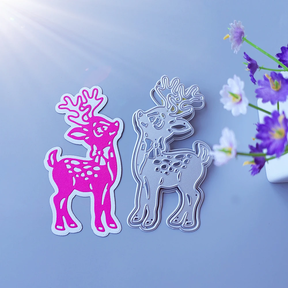 Exquisite Christmas Deer cutting dies scrapbook decoration embossed photo album decoration card making DIY crafts
Exquisite Christmas Deer cutting dies scrapbook decoration embossed photo album decoration card making DIY crafts