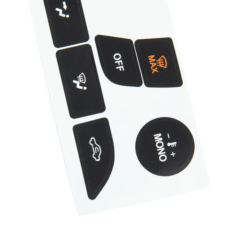 A/C Button Repair Sticker Accessories Black Car Air Condition Control Switch Front High Grade Vinyl For Ford Focus 1999-2005
A/C Button Repair Sticker Accessories Black Car Air Condition Control Switch Front High Grade Vinyl For Ford Focus 1999-2005