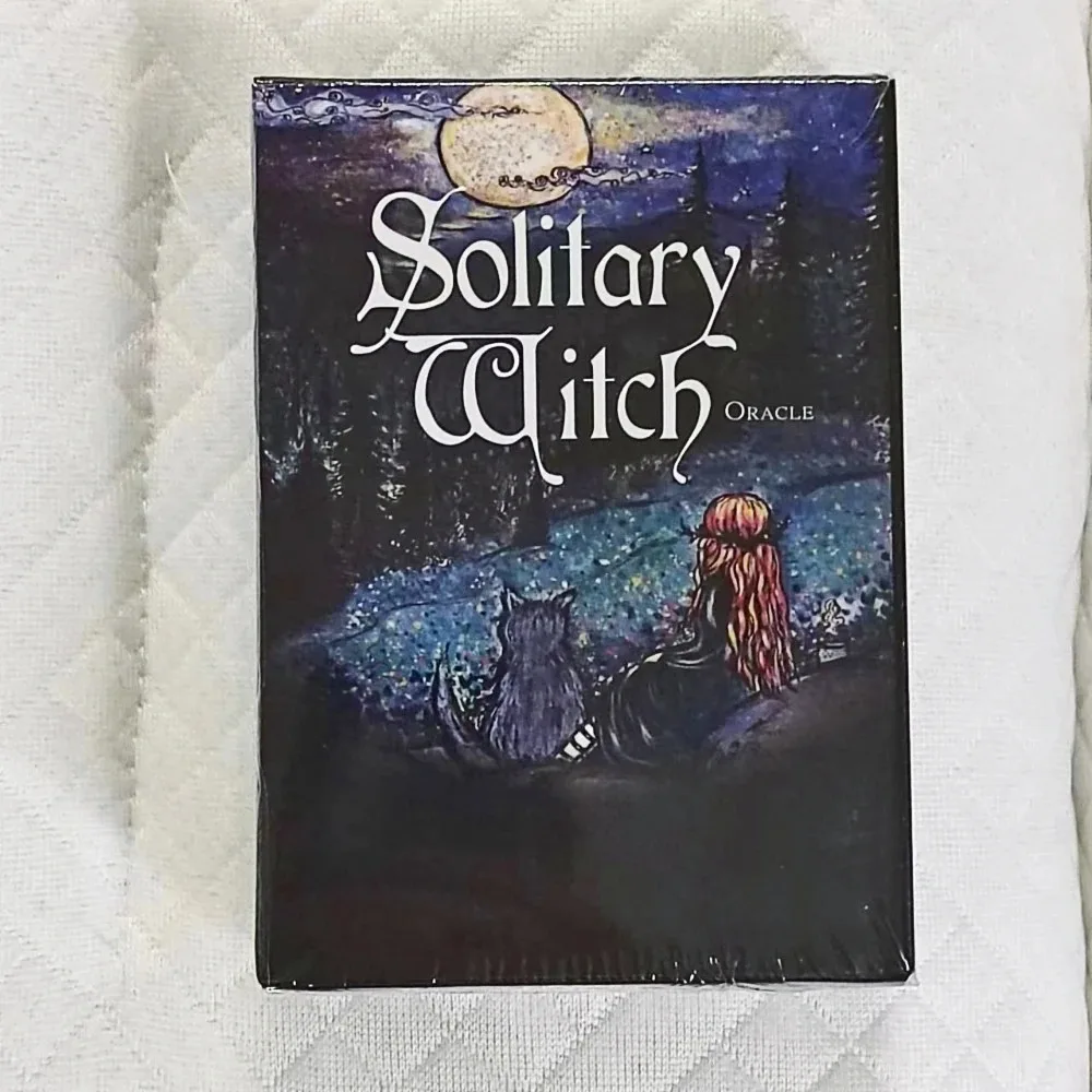 11*6.5cm The Solitary Witch Oracle: Lore, Wisdom, and Light for Your Magickal Path 45 Pcs Cards
11*6.5cm The Solitary Witch Oracle: Lore, Wisdom, and Light for Your Magickal Path 45 Pcs Cards